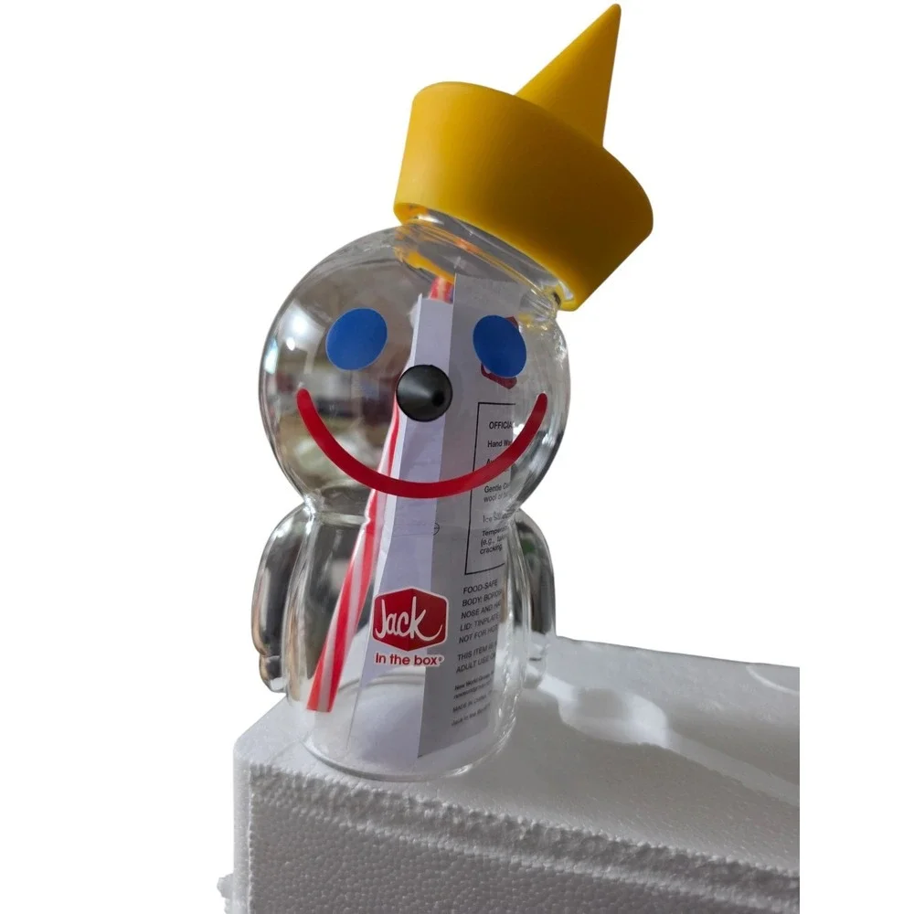 Jack in the Box Jack Sipper Glass Cup Limited Edition 2026 Collectible NEW